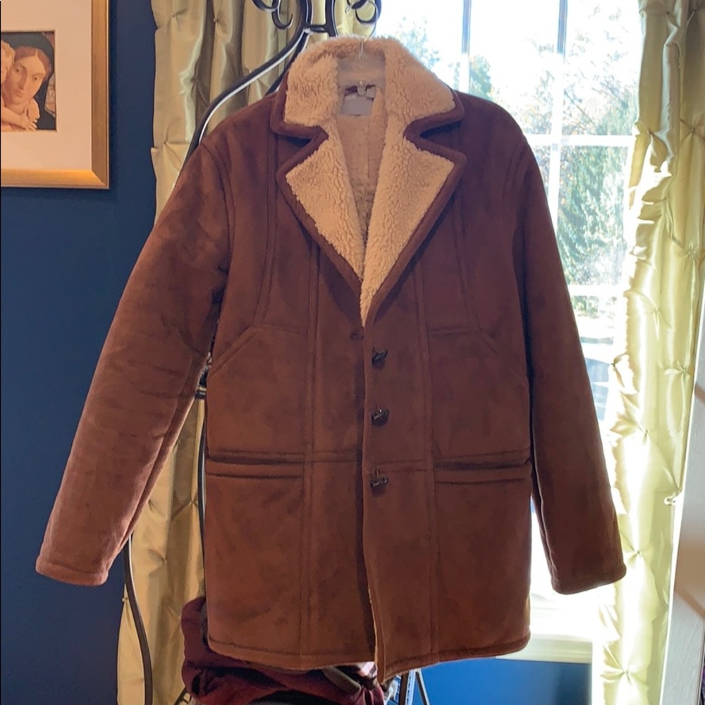 Faux shearling jacket